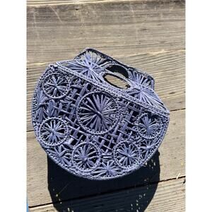 House of Harlow 1960 woven purse